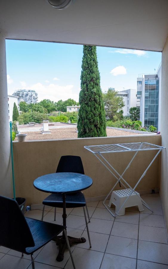 Appartamento T1 30M² Avec Vue Sur Arbre Blanc Montpellier Esterno foto