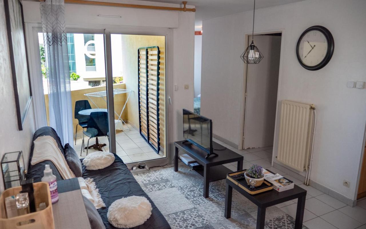 Appartamento T1 30M² Avec Vue Sur Arbre Blanc Montpellier Esterno foto